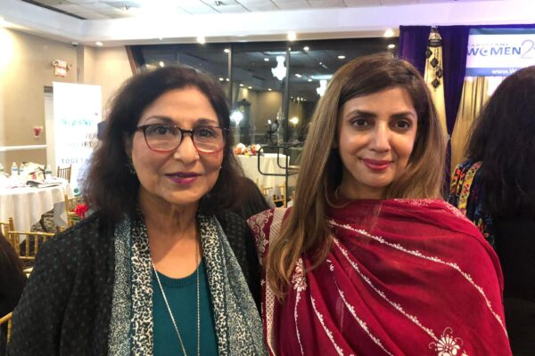 Robina Niaz with Pakistan Consul General